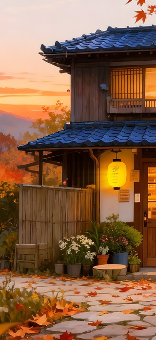 秋天的小屋