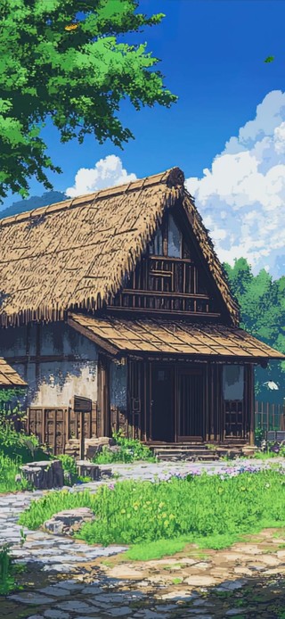护眼绿景