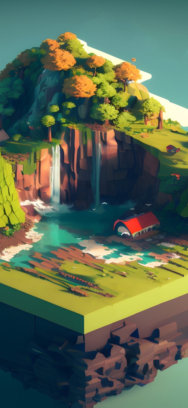 我的世界-漂浮的小岛