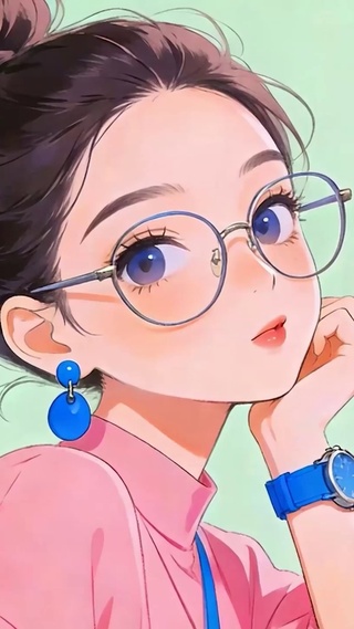 可爱女孩