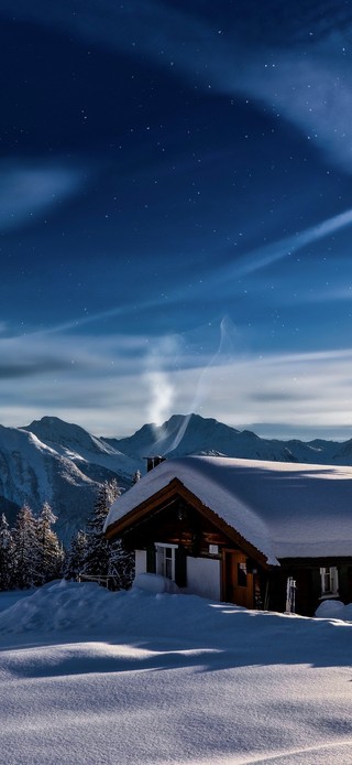 雪中小屋
