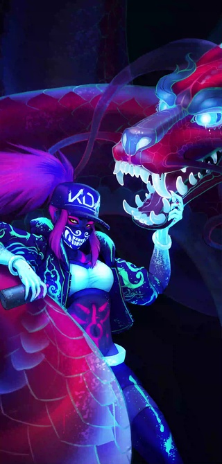 英雄联盟 kda 阿卡丽 【原创动效】