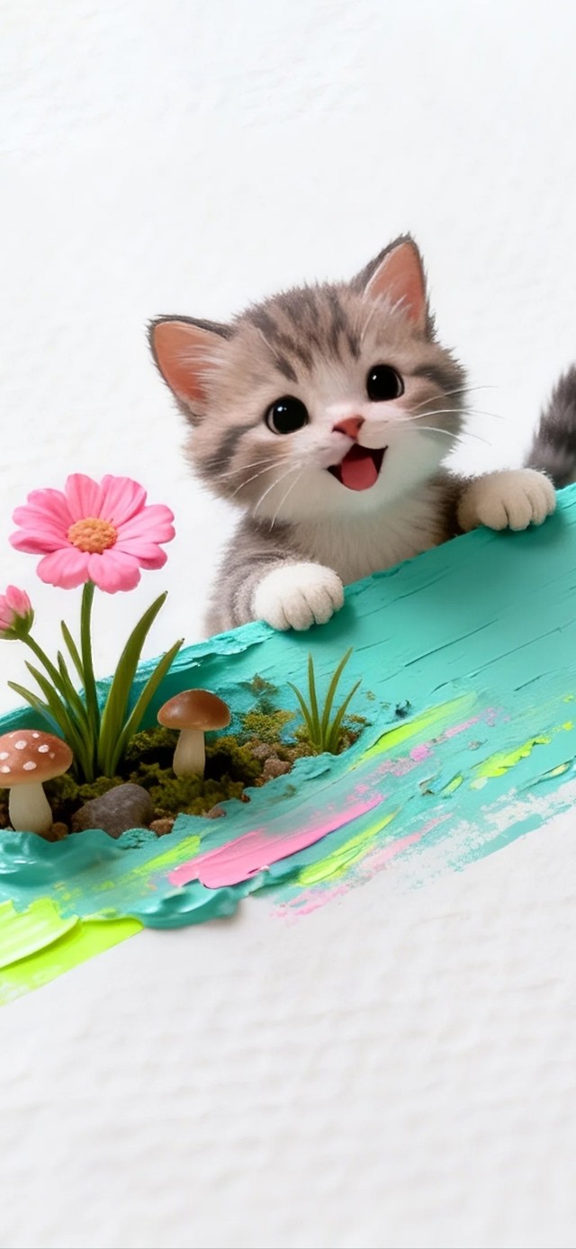 可爱小猫