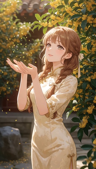 樱花树下