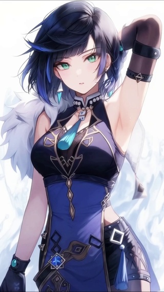幽蓝逸影