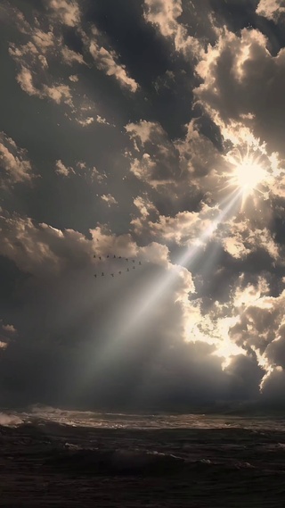 唯美天空江河4K