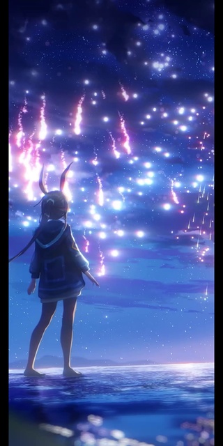 星空 烟花