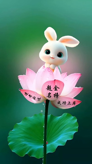 好运连连，心想事成金榜题名，成功上岸