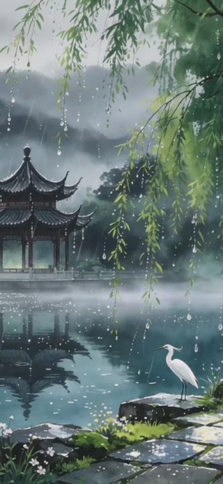 烟雨江南