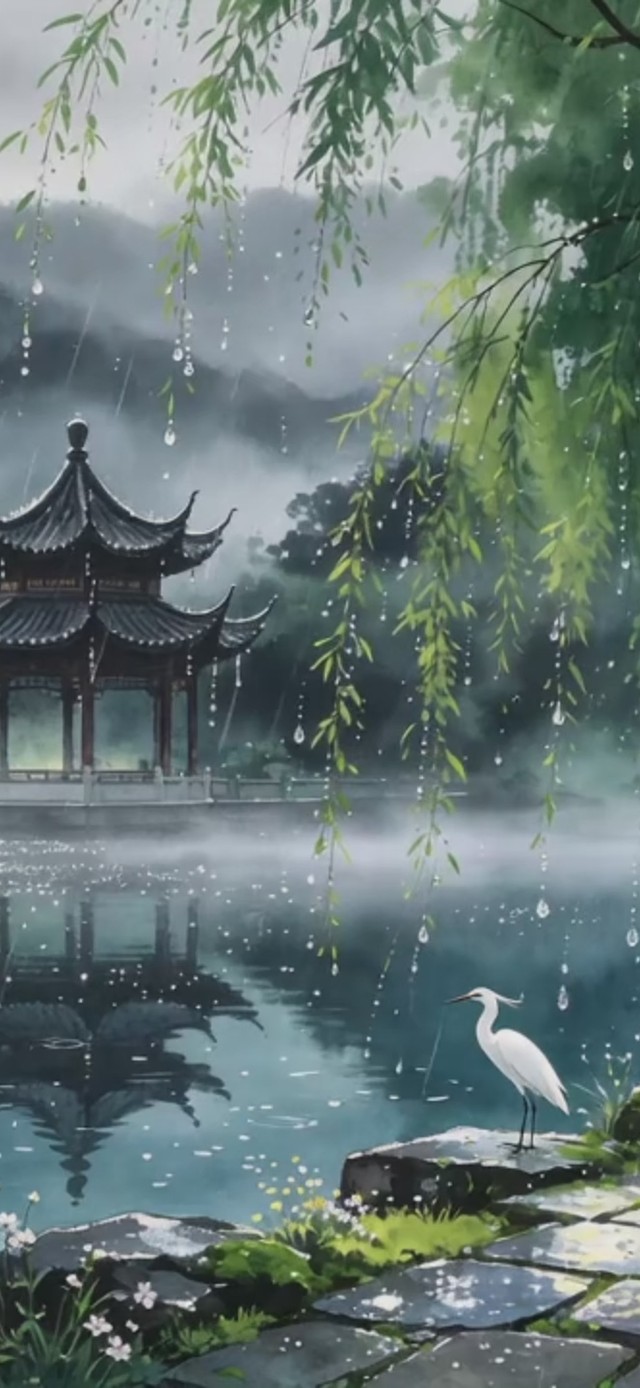 烟雨江南