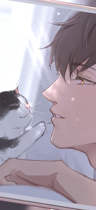 男神和猫咪