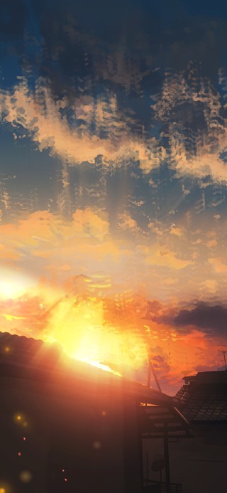 落日余晖，黄昏落幕