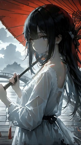 满穗丨雨巷孤影丨