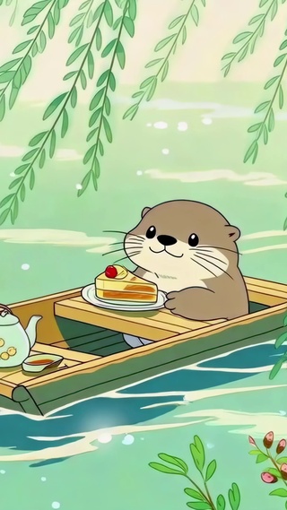 河畔水獭下午茶