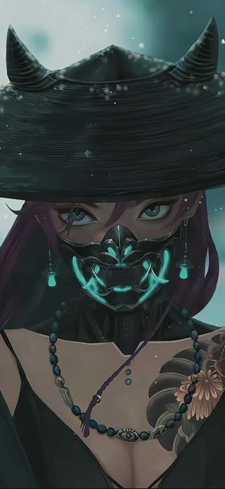 4K蒙面女剑客