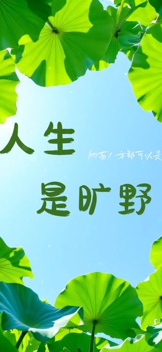 护眼荷叶