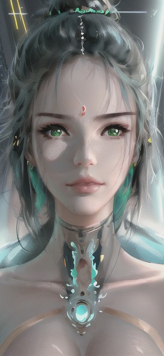 赛博朋克美女
