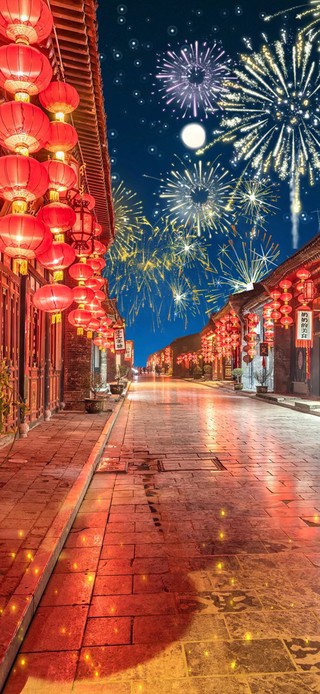 新年快乐--张灯结彩