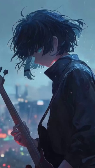 雨中弹奏山田凉