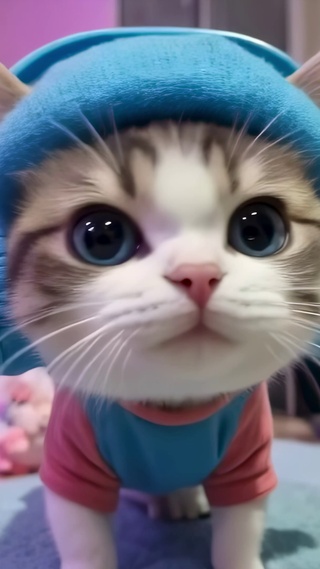 好奇小猫