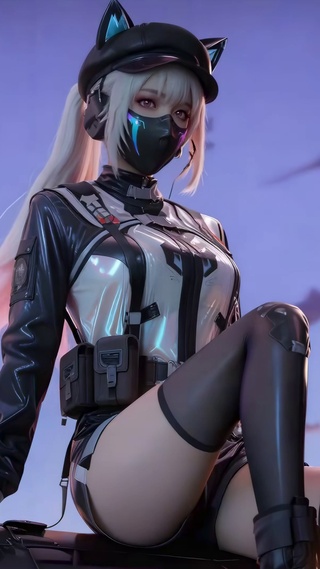 长腿游戏少女-露娜