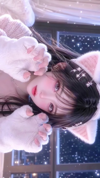 雪夜喵语