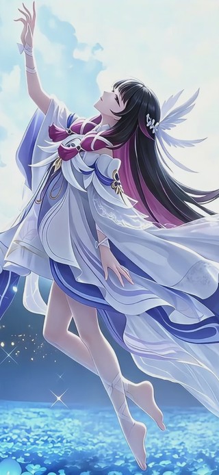 月下少女
