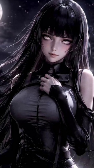 暗月黑羽少女