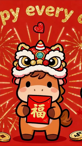 喜庆马年