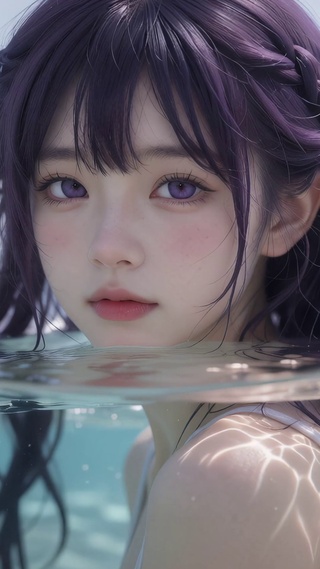 水中美女