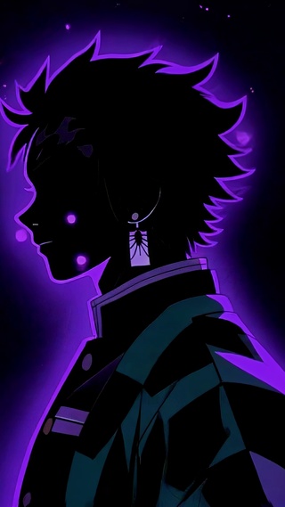 霓虹侧影炭治郎