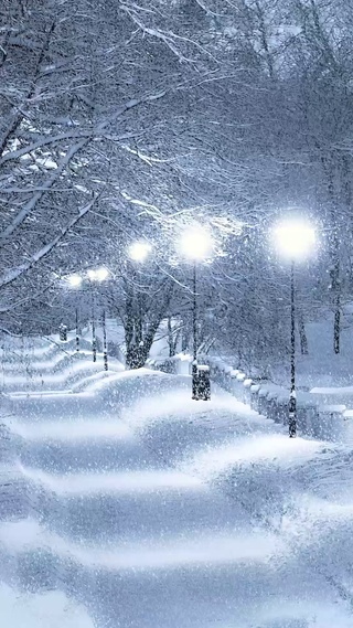 意境唯美雪景