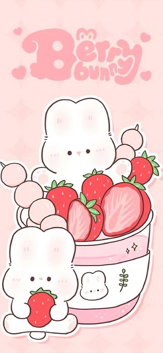 粉色可爱兔子