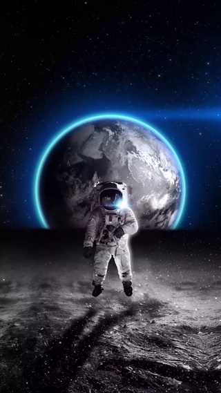 无缝太空宇航员