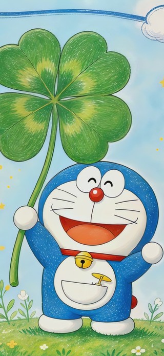 哆啦A梦与四叶草