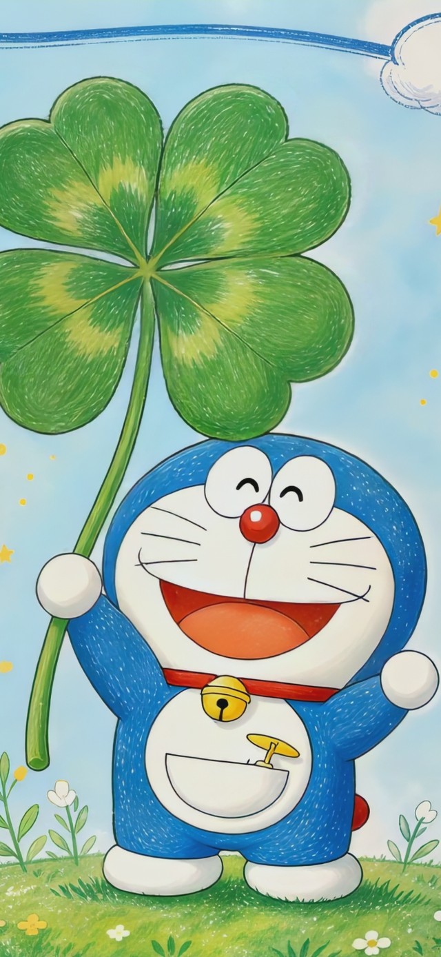 哆啦A梦与四叶草
