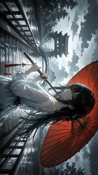 满穗丨雨巷孤影丨