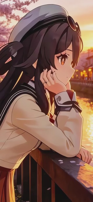 【原神】胡桃—樱街晚晴