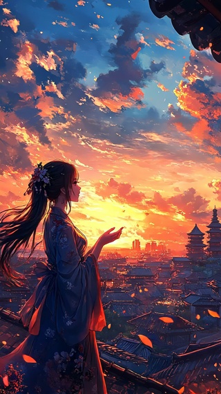 黄昏古城