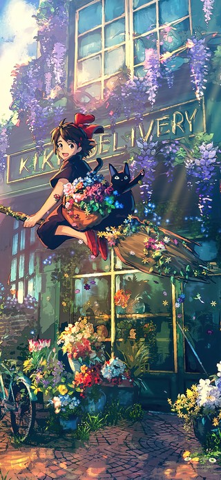 4K唯美治愈古风魔法花房