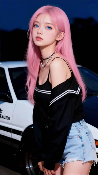 AE86赛车女孩