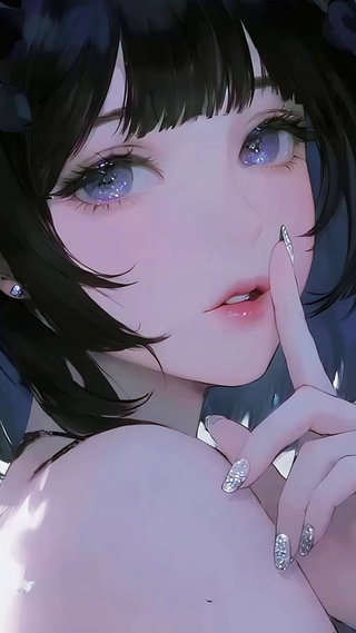 禁声短发少女