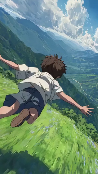 少年飞翔