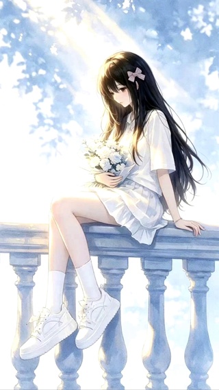 花束女孩