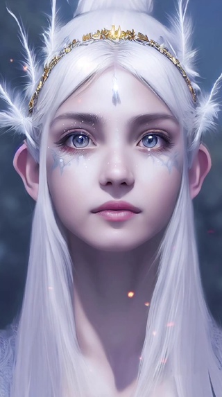 这样的精灵女神太美了