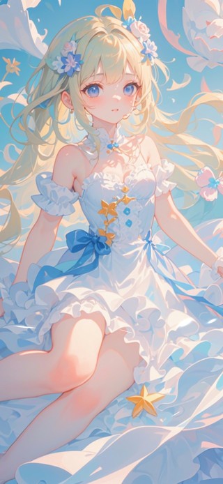 4K 玲珑动漫女孩