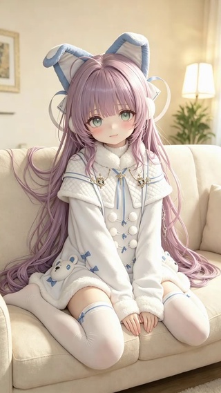 可爱的二次元动漫女孩