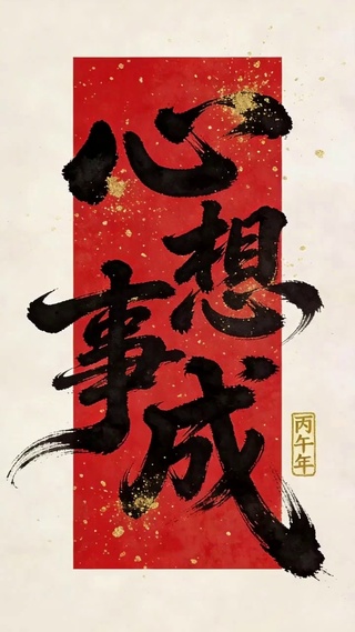 心想事成
