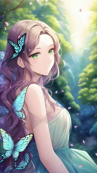 蝴蝶少女