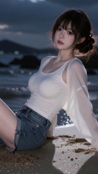 沙滩女孩